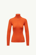 Logo Wool Polo Neck Jumper
