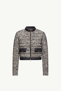 Wool & Alpaca Blend Padded Zip-Up Cardigan Moncler