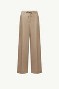 Wool Gabardine Tailored Trousers